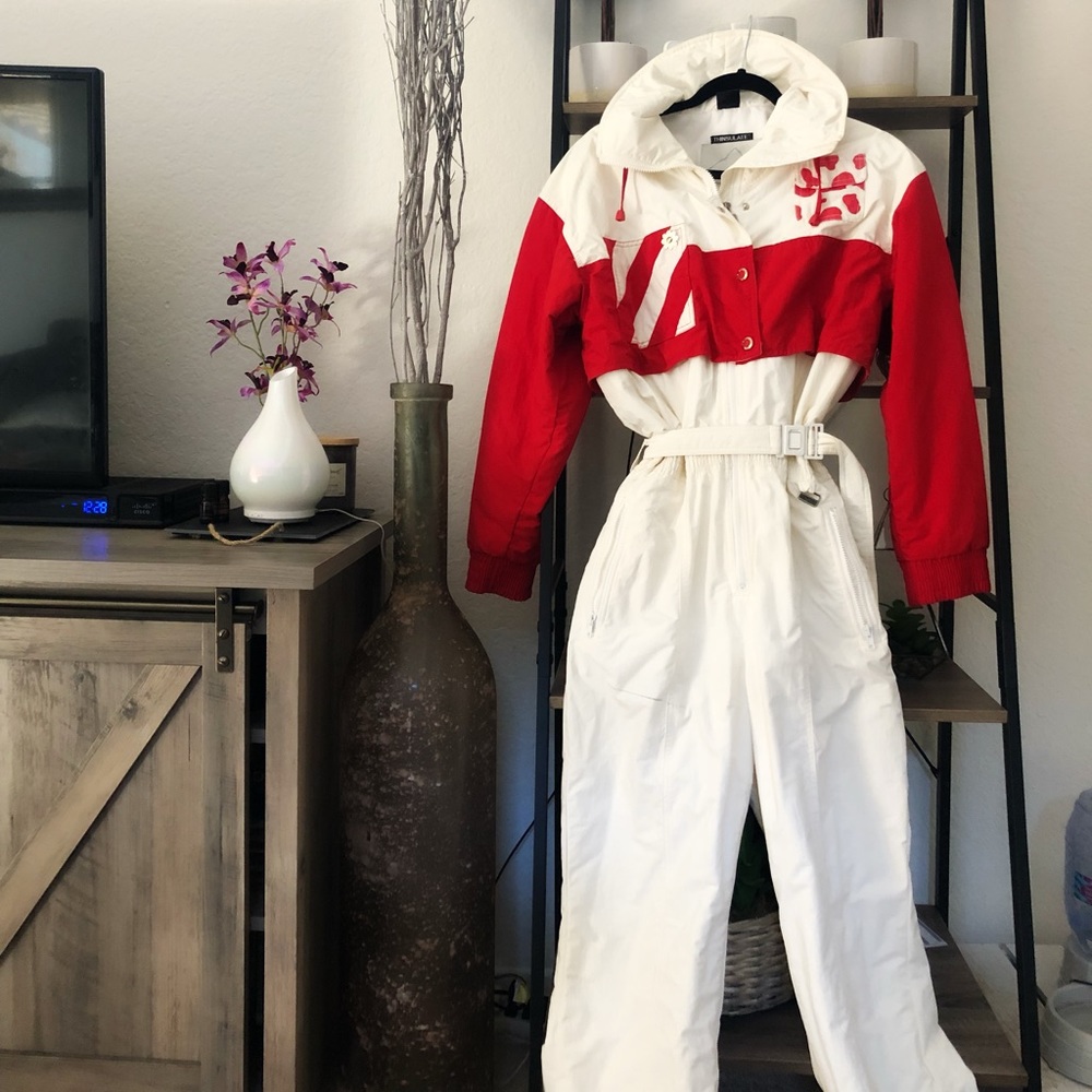 Snow suit ski suit onesie vintage